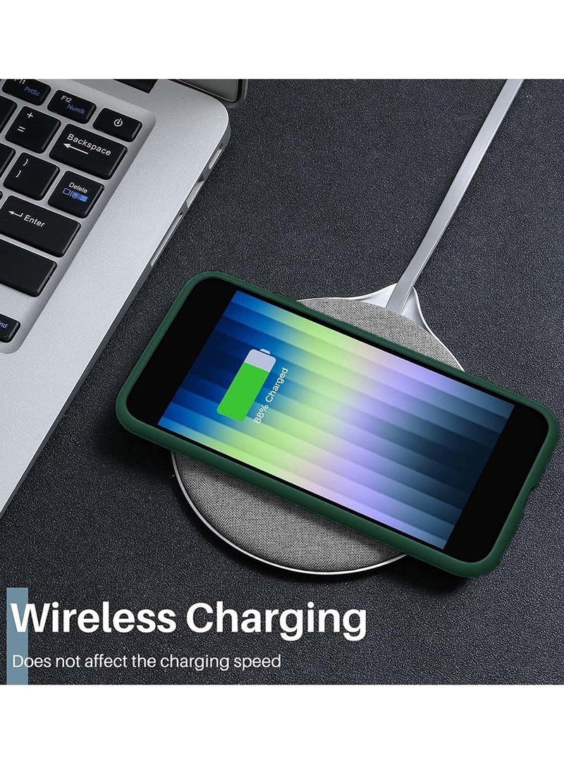 Wtech Xiaomi Poco X3 4G 2021 / Poco X3 Pro 4G 2020 Soft Transparent TPU Silicone Ultra Thin Phone Stylish Electroplated Camera Border Back Case Cover - Dark Green - Image 3