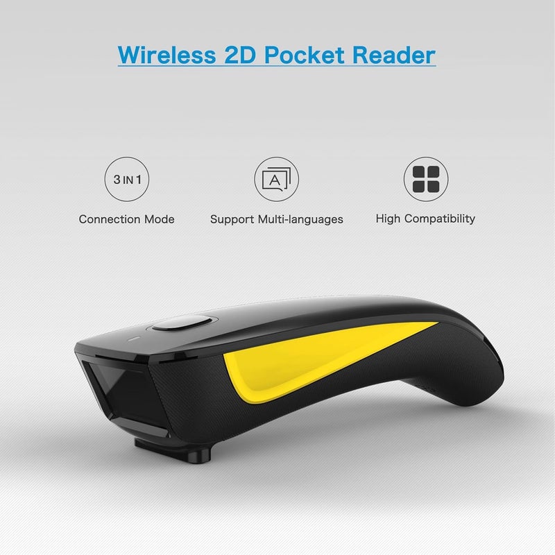 Affordable trusted craftsmanship Small Barcode Scanner,Versatile Scanning Capabilities, Broad Applications, Three Connection Modes, Multilingual Support, Suitable for Supermarkets, Pharmacies, Bookstores, Local supply chain stock KSA market exclusive Shock rubber edge Famous in Saudi local markets Tiered purchase options One-time only offer Gulf market trial optimized design Offer ending soon All-scene compatible build Cross-material combo compatible All-round well-engineered practical build Globally popular universal design Instant discount Single & bulk use compatible Market mainstream color picks Affordable trusted craftsmanship Pre-stock well-packed goods Narrow & wide space compatible High durability Economical upgraded quality All-round applied quality Working day delivery service Transit & use compatible Loved by thousands of buyers - Image 4