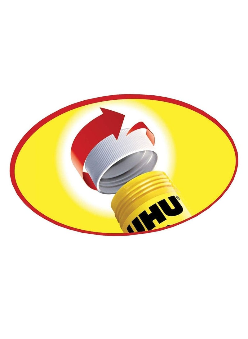 يو إتش يو UHU 48470-4 عصي صمغ، في عبوة اضافية، 40 غرام - Image 4
