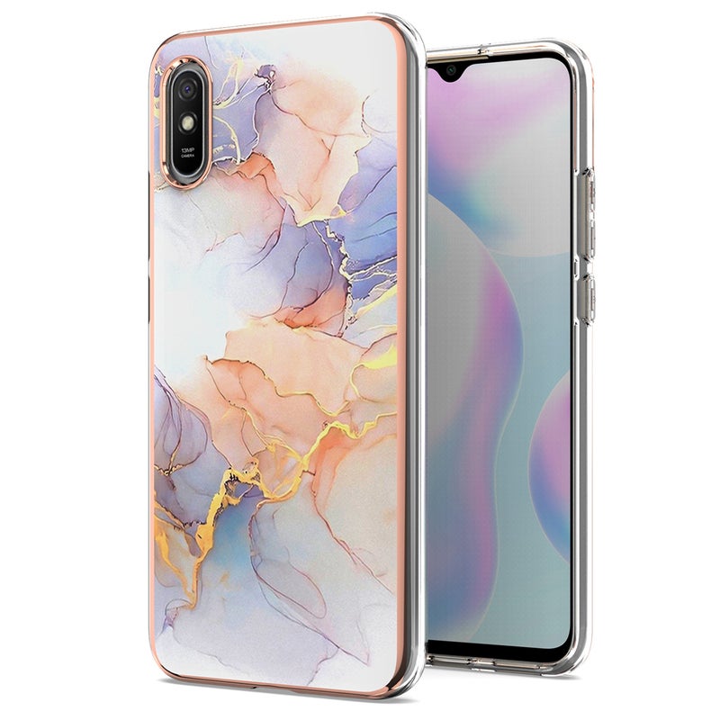 2pcs Fashion Phone Case Luxury Pattern Cellphone Shell Compatible with 9A - Image 1
