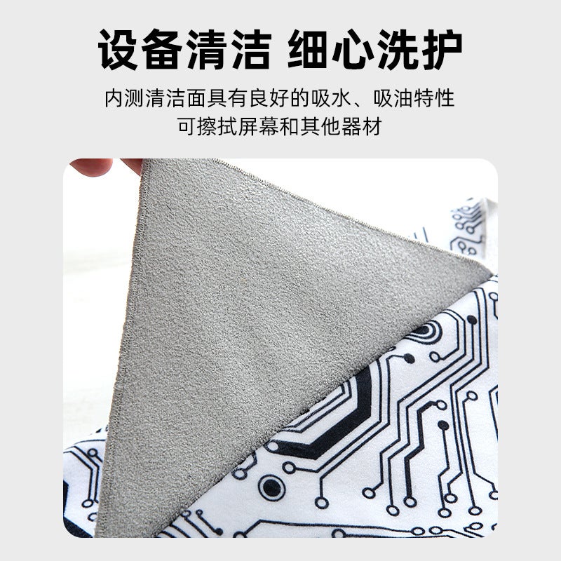 Camera Lens Pouch Self-Adhesive Magic Cloth For Mirrorless And Dslr Lens Storage - Image 4