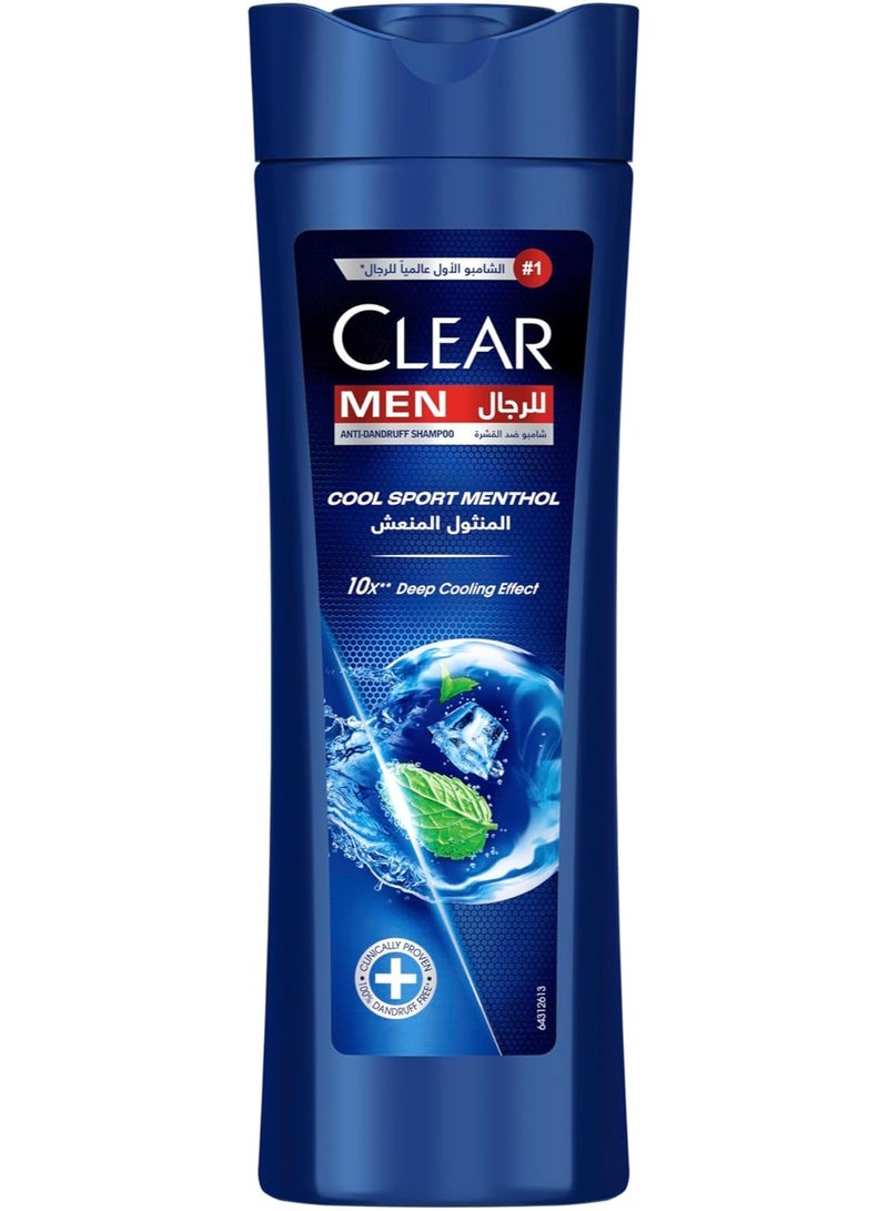 كلير شامبو ضد القشرة للرجال المنثول المنعش بالنعناع المنعش - 350 مل - Image 1