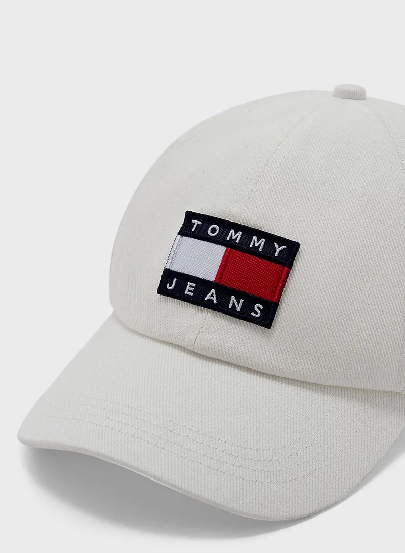 TOMMY JEANS Heritage Denim Logo Cap
