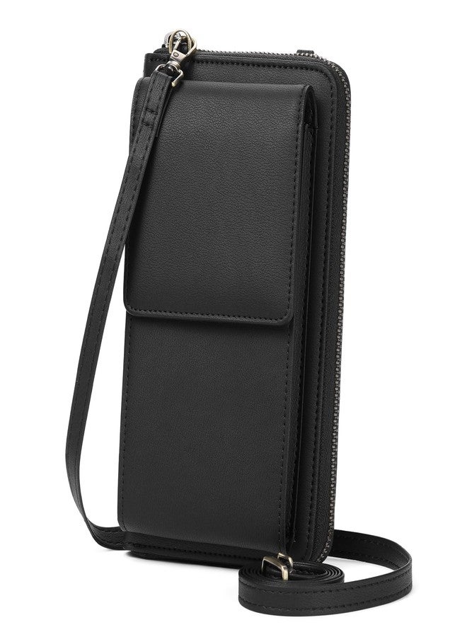 SENDEFN Small Crossbody Cell Phone Purse for Women Leather Cellphone Bags Wallet Purses with Multi Card Slots - Image 1