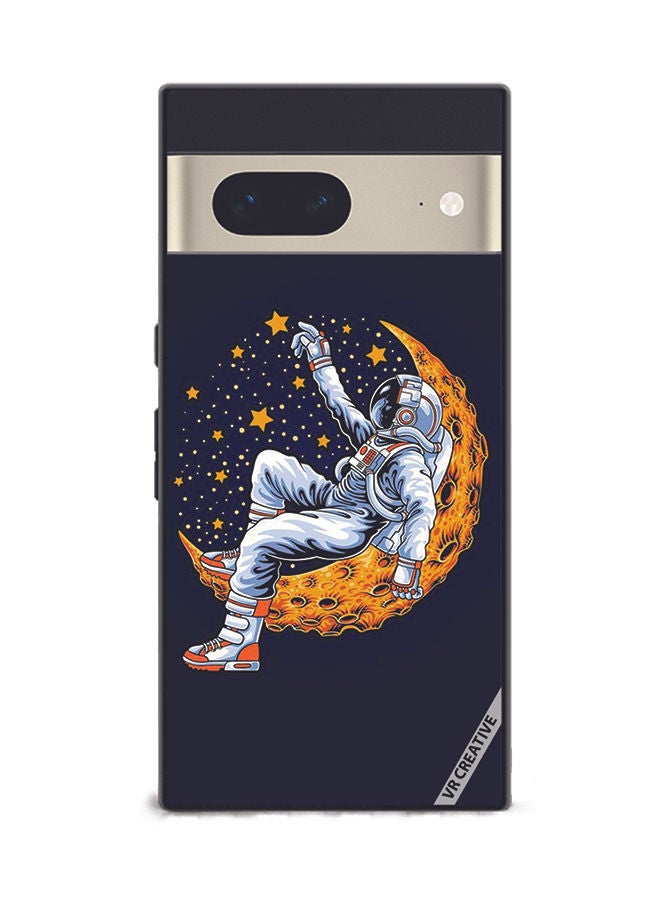 VR CREATIVE Protective Case Cover For Google Pixel 7 Astranaut4 Design Multicolour - Image 1