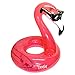 Coconut Float Coconut Outdoor Flamingo with Shades Pool Float Inflatable Pool Ring Durable Long Lasting Lounge Tube and Water Toy Fun Decoration for Parties Events Ages 8 Years - Image 3