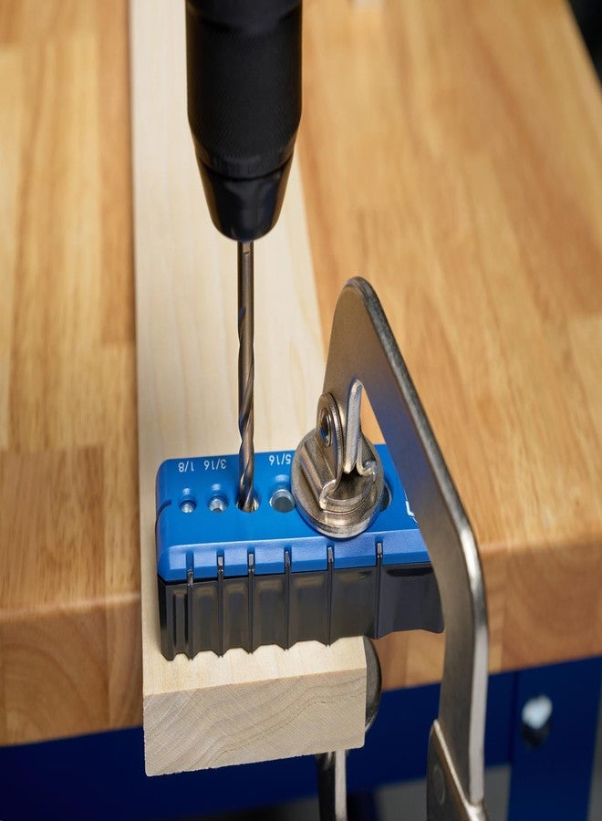 Kreg Portable Drilling Guide - 6 Hardened Drill Guides for Carpentry - Craftsman Tool Accessory - Image 4