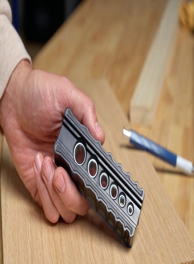 Kreg Portable Drilling Guide - 6 Hardened Drill Guides for Carpentry - Craftsman Tool Accessory - Image 3