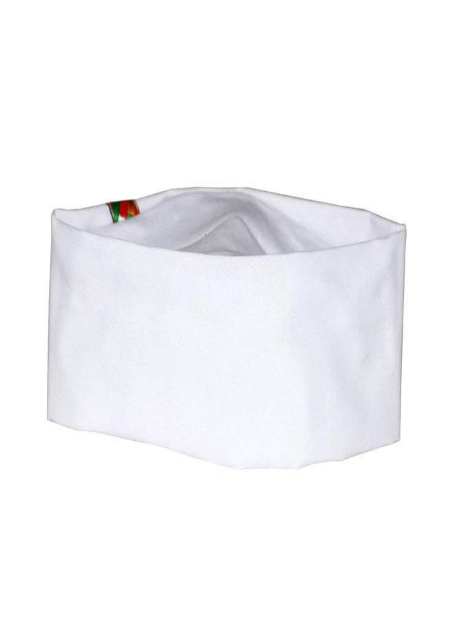 MIKONIKO Uttarakhand Pahadi Topi/Cap، Brahmakamal Uttarakhand Topi، قبعة هيماشالي (قطن أبيض) - Image 2