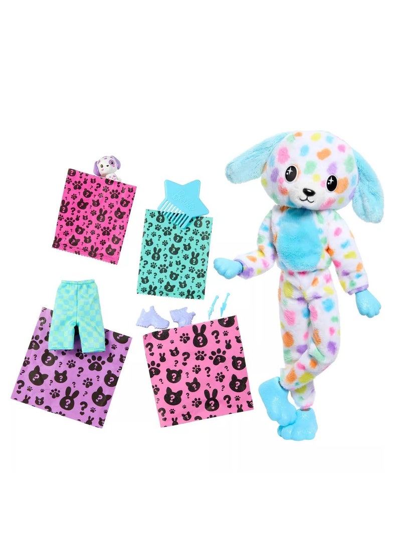 Barbie - Barbie Cutie Reveal Doll, Dalmatian Costume & Accessories - Image 1