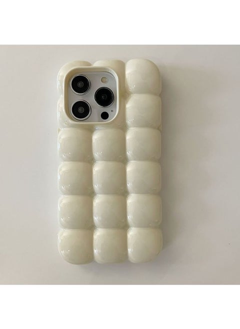 Ins Solid Color Macaroon Egg Phone Case For Apple 15Pro Max IPhone16 13 Wen 14-Color:XMR Egg Cream White-Applicable Model:15pro Max (without Packaging)