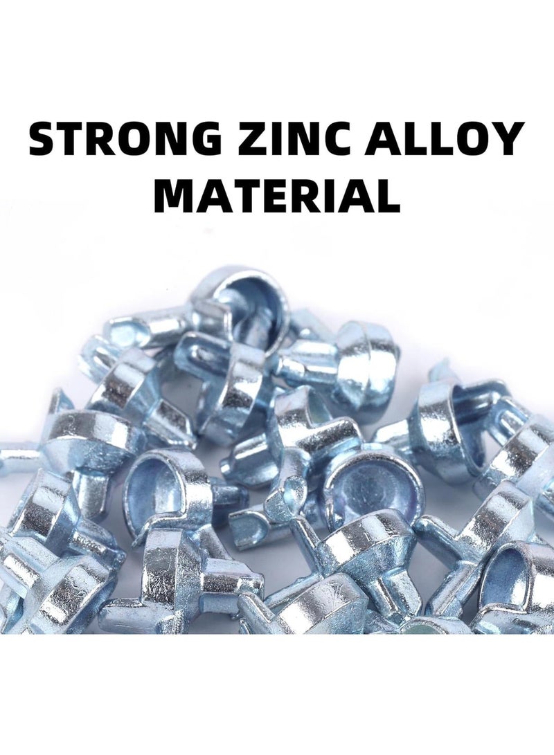 GGOOT 30pcs Shelf Support Pegs Replacement, Zinc Alloy Bookshelf Pegs for Shelves Shelf Support Holders Pin Compatible with IKEA Part 131372 Billy Bookcase - Image 4