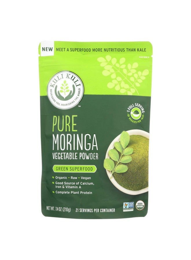 Kuli Kuli Pure Moringa Vegetable Powder - 7.4 oz. - Image 1
