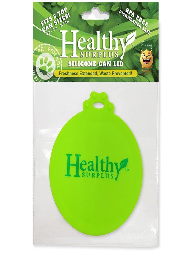Healthy Surplus Silicone Can Lid - Fits 3 Sizes - BPA Free - For Pet Dog and Cat Food (1) - Image 1