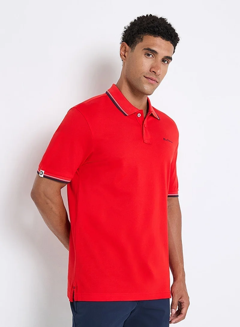 بين شيرمان بولو كلاسيك بياقة قابلة للطي