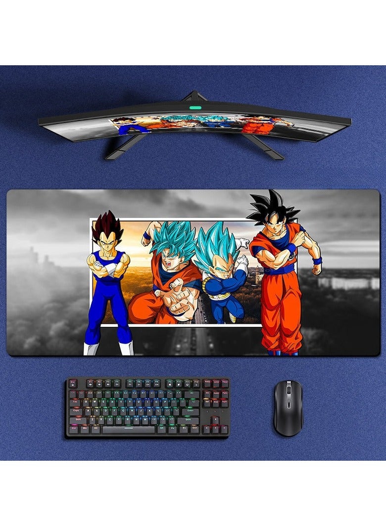 KUYING Dragon Ball Extra Large Keyboard Pad Computer Pad Desk Pad Extended Mouse Pad 