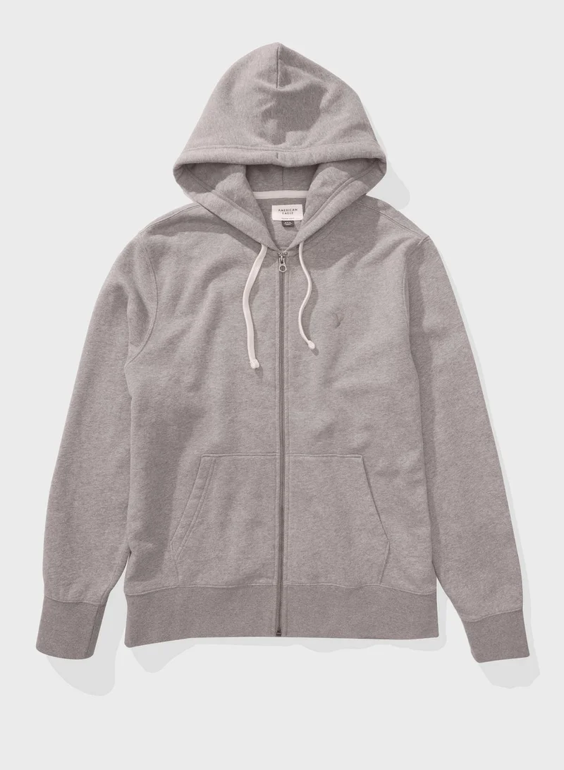 امريكان ايجل Zip Through Hoodie