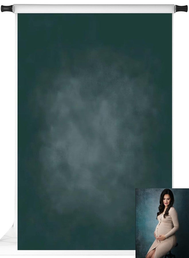 Kate Dark Green Photography Backdrops Abstract Photo Backdrop Poratrait Background for Photoshoot, 5x7ft - Image 1