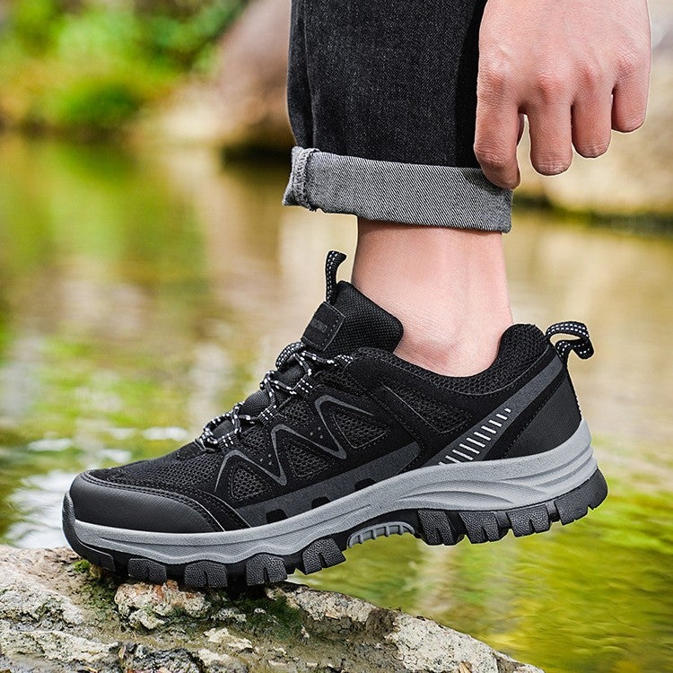 New Men'S Hiking Shoes Outdoor Non-Slip Hiking Men'S Shoes Wear-Resistant Large Size Camping Sports Running Travel Shoes - Image 3