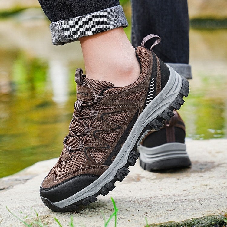 New Men'S Hiking Shoes Outdoor Non-Slip Hiking Men'S Shoes Wear-Resistant Large Size Camping Sports Running Travel Shoes - Image 4