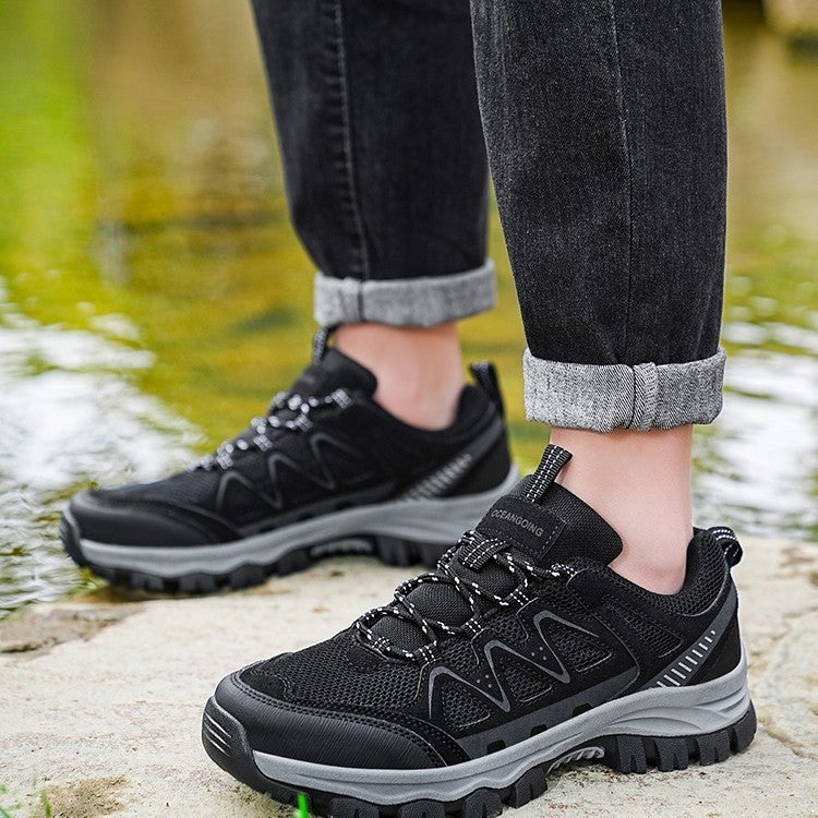 New Men'S Hiking Shoes Outdoor Non-Slip Hiking Men'S Shoes Wear-Resistant Large Size Camping Sports Running Travel Shoes - Image 2