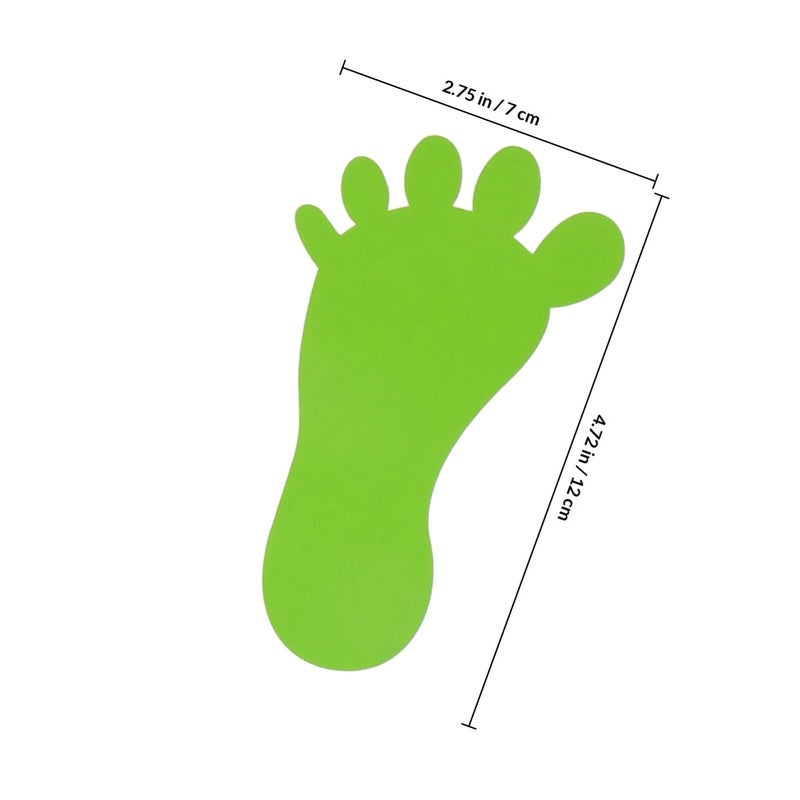 10 Pairs Waterproof Floor Footprint Stickers Self Adhesive Decals For Classroom Playroom - Image 3
