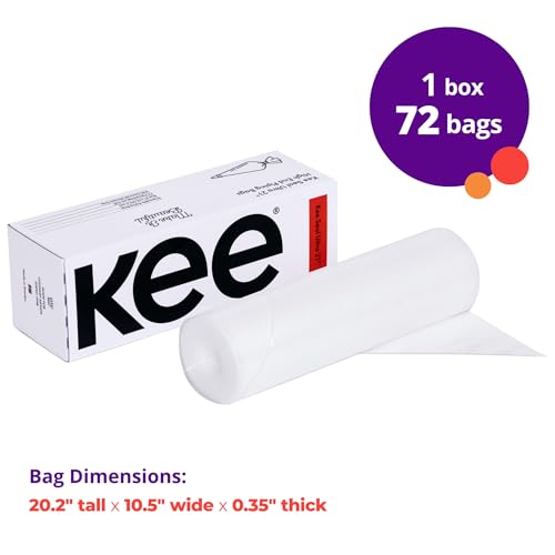 DecoPac Kee Seel Ultra Disposable Pastry Bags, Piping Bag with Textured Non Slip Outer Surface, Smooth-Flow Interior, Easy Tear Perforation, Convenient Dispenser Box, 21-Inch, Clear - 72 Pack - Image 3