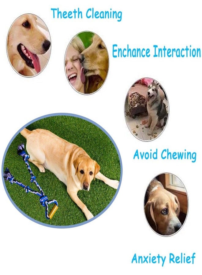 Fejapa Large Dog Rope Toys for Aggressive Chewers Pitbull Tug of War Interactive Heavy Duty Outdoor Medium Large Breed XL Dog Chew Rope Strong Durable Dog Tug Toys Tough Pull Rope with Handle - Image 4