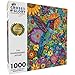 Cross & Glory Cross Glory 1000 Piece Jigsaw Puzzle for Adults The Hummingbird Affair Elegant Golden Hummingbird Garden Puzzle Vibrant Floral Artwork 20x27 Inches Flower Puzzle - Image 4