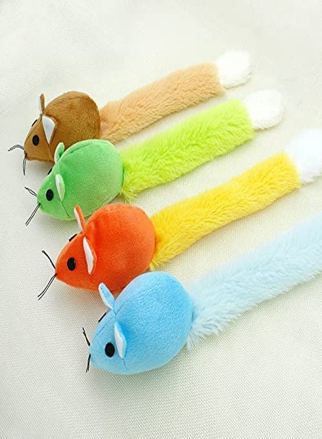PETANGELCat Kitten Pet Soft Mouse Mice Activity Toy Play Fun Training Blue - Image 4