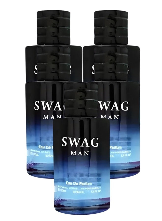 سواج 5 قطع عطر سواج مان للرجال ١٠٠ مل  - Image 1