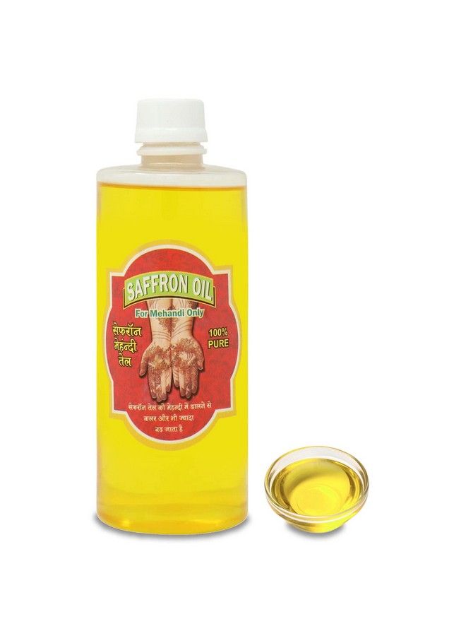 Afrin Henna Mahendi Saffron Oil For Making Mahendi Cones 500 Ml - Image 1