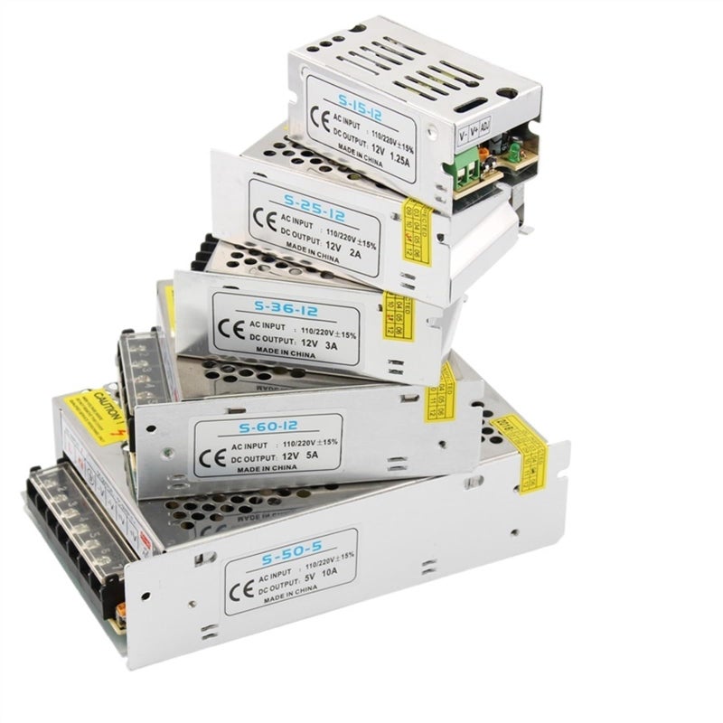 DC 12V 2A Power Supply AC to DC Converter 5V 12V 24V 36V 1A to 30A LED Driver - Image 2