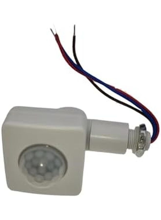 12mm White PIR Motion Sensor 110V 220V Automatic Infrared Outdoor Light Switch Timer - Image 2