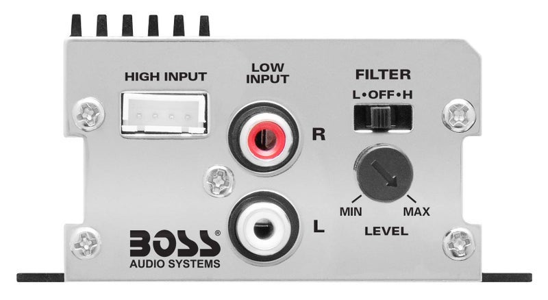 بوس أوديو سيستمز مضخم الصوت BOSS Audio Systems CE102 لقناة 2 - 100 واط، النطاق الكامل، الفئة A/B، دائرة متكاملة (IC) - Image 3