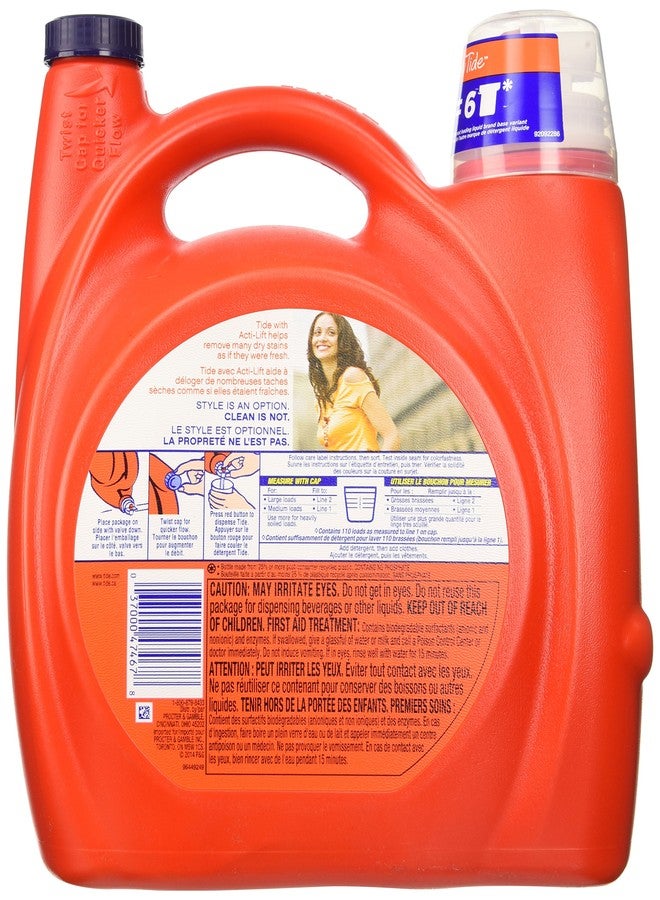 Tide 8317 High Efficiency Laundry Detergent, 170 Fl. Oz. - Image 2