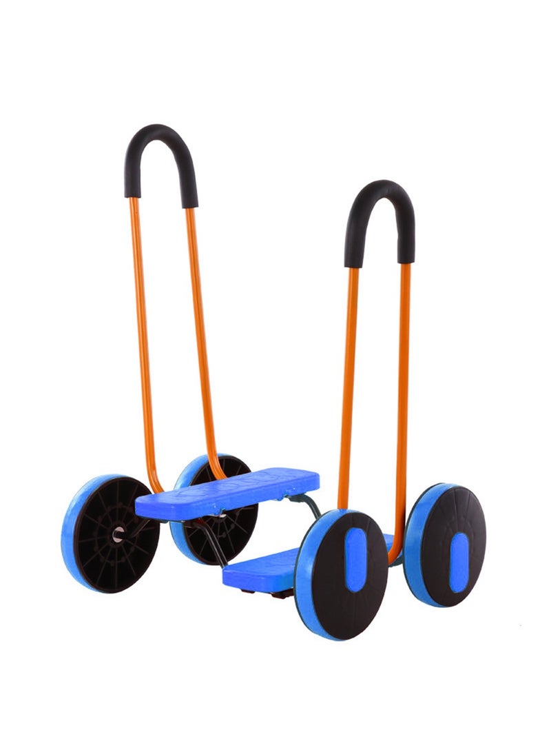 ما بيبي دراجة دواسة التوازن للأطفال - مركبة تدريب هوفربارد، سكوتر تمرين موازنة الثقة بالنفس، معدات تدريب حسية مضادة للانزلاق، ألعاب تمرين للأطفال - Image 5