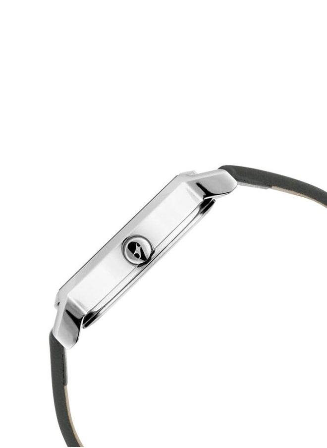 fastrack Silver Dial Leather Strap Watch 6222Sl02  - Image 4