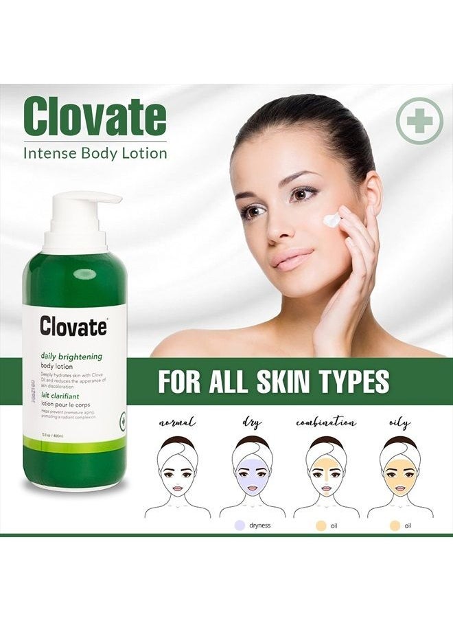 Intense, Lactic Acid Lotion | 13.5 Fl oz / 400ml | Dark Spot Corrector on: Body, Knees, Elbows, Hands | Hyperpigmentation Cream | AHA Cream with Shea Butter and Vitamin E