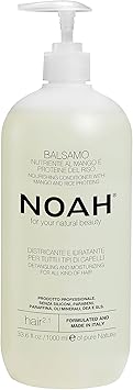 Noah بلسم NOAH للشعر 21 المغذي مع بروتينات الأرز المنعشة لترطيب وفك تشابك الشعر ومكافحة التجاعيد لجميع أنواع الشعر يعزز اللمعان وسهولة التحكم خالي من البارابين والسلفات 1000 مل - Image 1