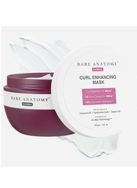 Bare Anatomy Curl Enhancing Hair Mask Smoothens Conditions Hair with Curl Retention  250g