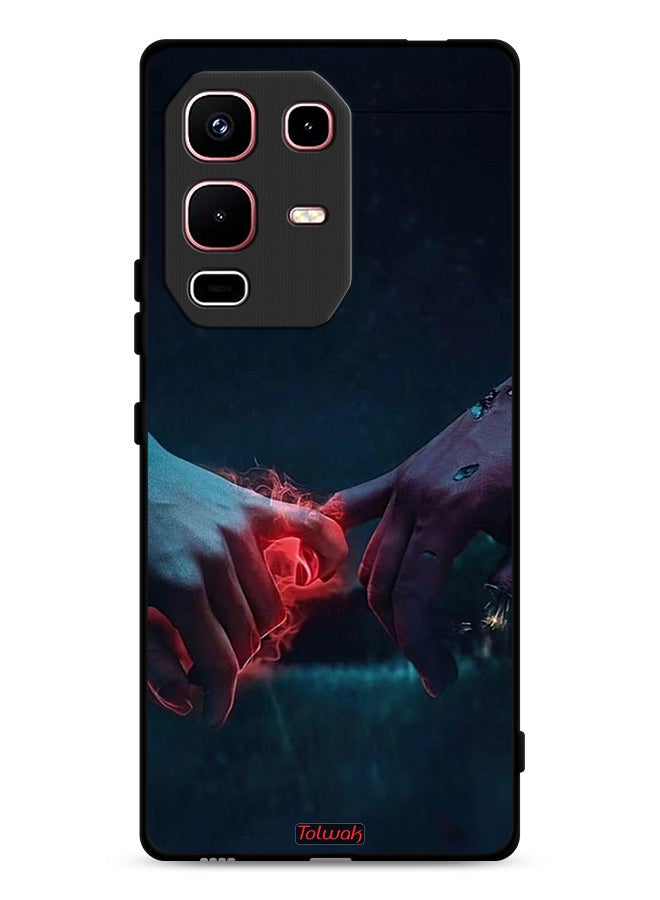 Tolwak Infinix Note 50s Protective Case Cover Burning Hands - Image 1