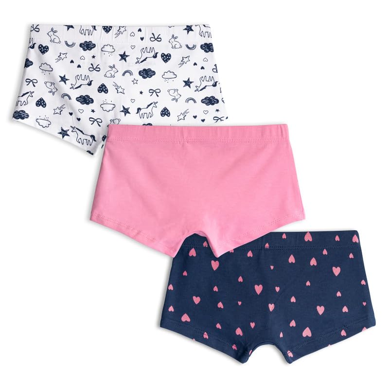 ARIEL Girls Cotton Boyshorts (Pack of 3)(AR-GirlsShorts-Unicorn-910-P3_Multicolored_9 Years-10 Years) - Image 2
