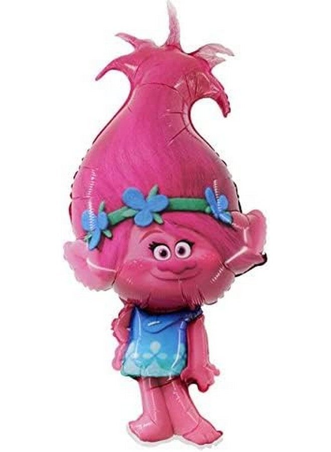 Toyland® 99cm (39") Princess Poppy Troll Shaped Foil Balloon - Trolls Children's Party Decorations