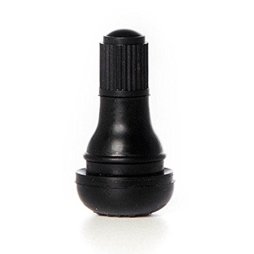 Circuit Performance Shorty Black Valve Stems TR412 TR-412 22mm Low Profile (Set of 4) - Image 2