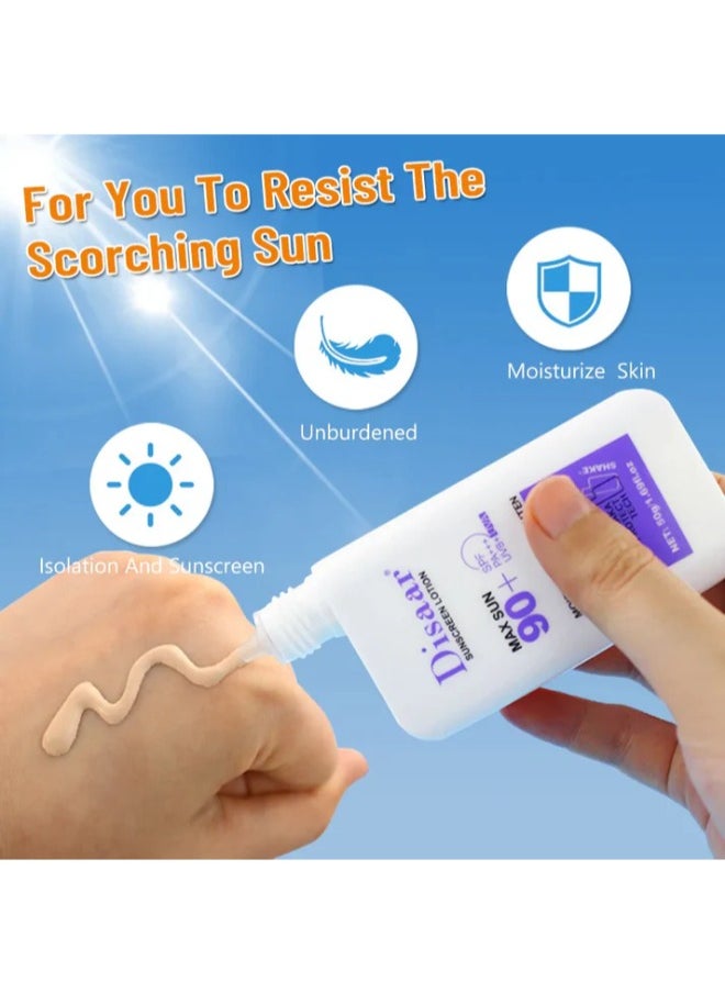 Disaar - 2 Pcs Disaar Sunscreen ,Moisturizer And Brighten ,very High Protection SPF 90, 50 grams - Image 1