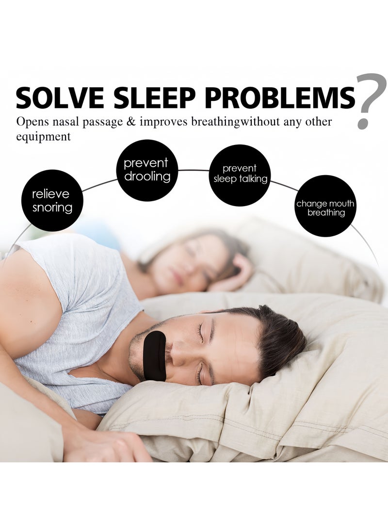 إليفات 30 قطعة من الشخير وقف التنفس أسهل التصحيح ، للجنسين سوبر الشخير وقف الحل ، مما يمهد الطريق للحصول على هواء أفضل للتنفس ، والحد من الشخير ، وتخفيف البرد والحساسية الناجمة عن انسداد الأنف - Image 2