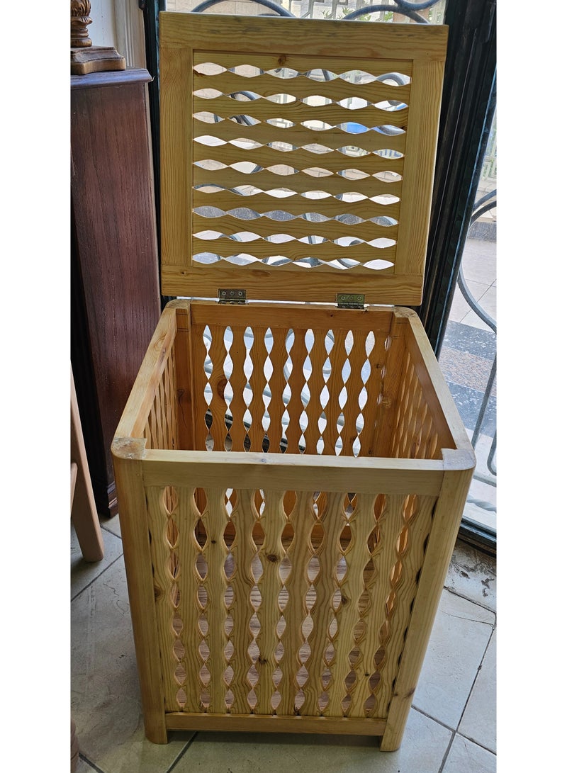 M furniture - Laundry box 25 Pine - Image 2