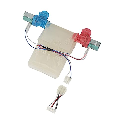 LanKstet W11101906 Washer Water Inlet Valve Compatible with Whirlpool Amana Crosley Maytag, Fit W11038696 W10701461 W10869803 W10883458 AP6329219 W11210463 - Image 1