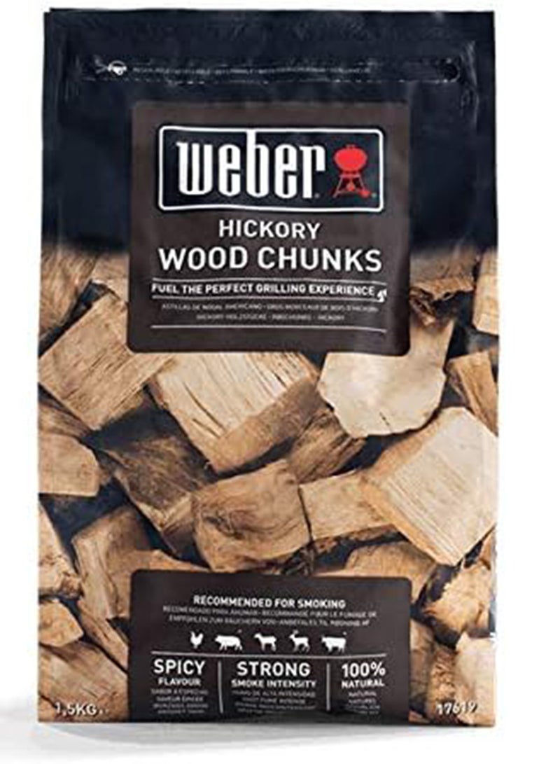 Weber قطع خشب هيكوري ويبر، بني، 0.37x0.23x0.1 - Image 2